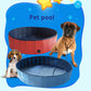 Portable Pet Pool Foldable Dog Cat Bathtub Pet Supplies Outdoor Children&