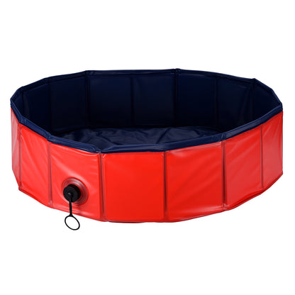 Portable Pet Pool Foldable Dog Cat Bathtub Pet Supplies Outdoor Children&