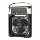 Summer Cooling Fan 3 In 1 Portable Desktop Humidifier USB Mini Air Conditioners Night Light Water Mist For Home, Office