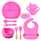 Silicone Solid Color Babies&