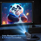 Projector Android11 4K 1280*720P HY300 Pro Dual Wifi 260ANSI 180 Flexible BT5.0 Cinema Outdoor Portable Projetor
